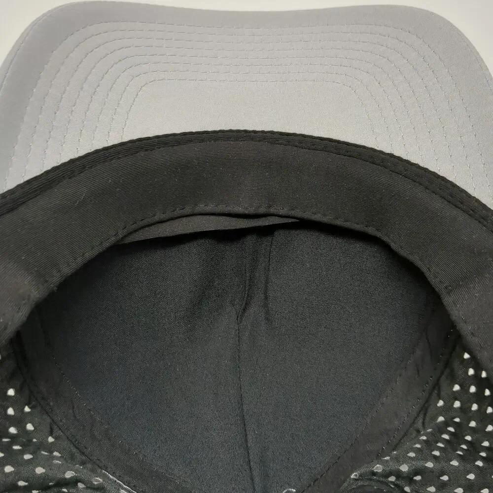 Billest Trucker Hat Gray One Size Snapback Pickleball Club USA Perforated Cap